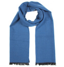 Warm Blue Schal der Männer - Viskose / Acryl (1)