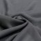 Single Color Gray Silk Scarf - Georgette, 200x65cm