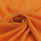 Orange Silk Scarf - Georgette, 200x65cm