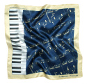 MO-002 silk scarf Moniuszko - Spinner, 55x55 cm