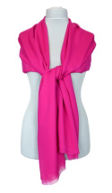 SZZ-306 One-color silk scarf - Georgette, 200x65cm (8)