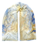 SZM-005 Hand-painted silk scarf, 250x90 cm (5)