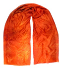 SZM-009 Hand-painted silk scarf, 250x90 cm (2)