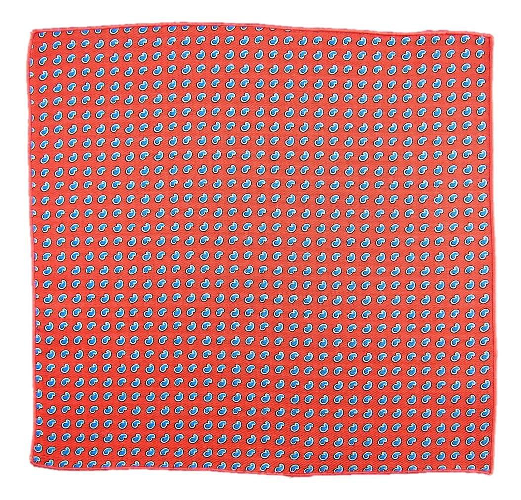PJ-121 Silk Pocket Square with a Pattern(2)