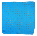 PJ-122 Silk Pocket Square with a Pattern(2)