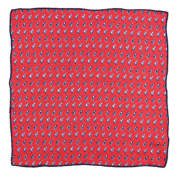 PJ-143 Silk Pocket Square with a Pattern
