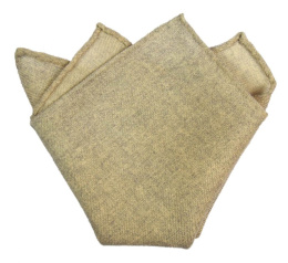 PJ-142 Linen Pocket Square with a Pattern