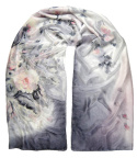SZM-014 Hand-painted silk scarf, 250x90 cm (3)