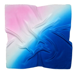 AC7-065 Hand-shaded silk scarf, 70x70cm