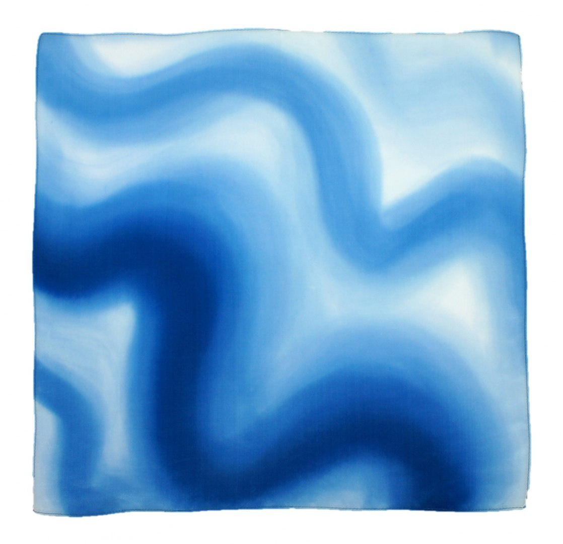 AC7-070 Hand-shaded silk scarf, 70x70cm(2)
