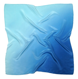 AC9-060 Hand-shaded silk scarf, 90x90cm