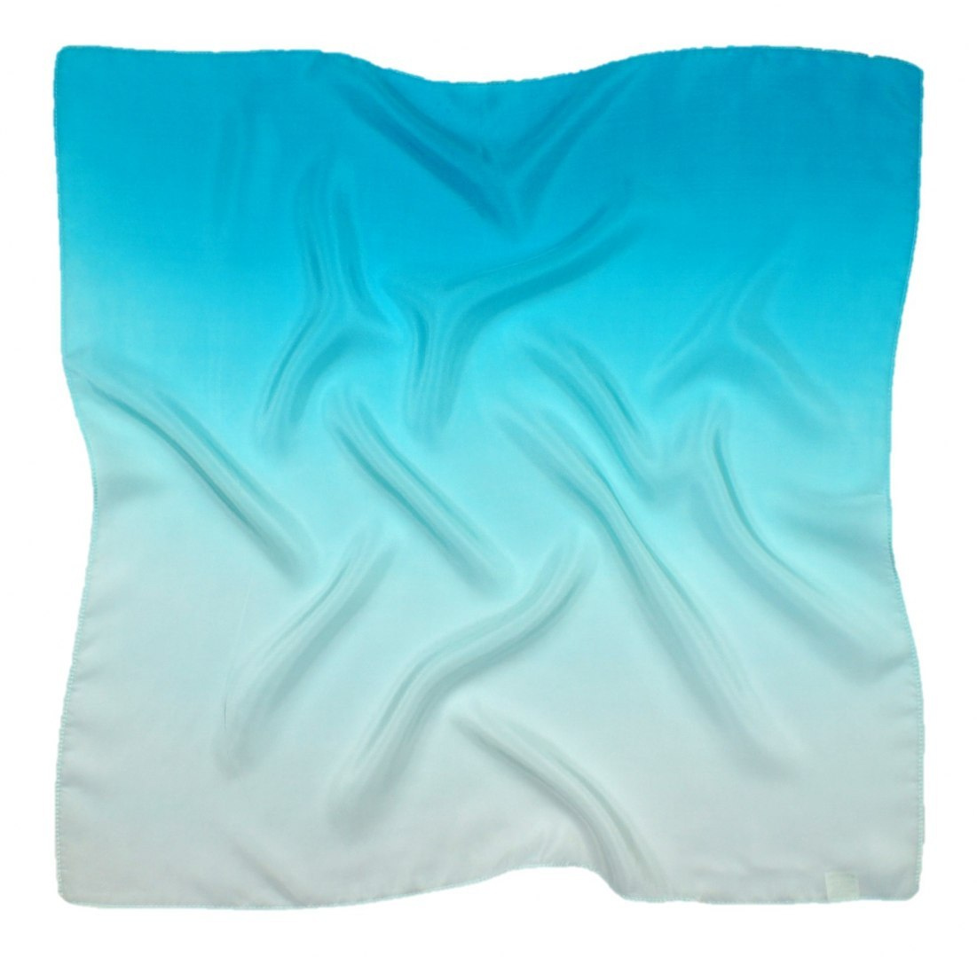 AC9-069 Hand-shaded silk scarf, 90x90cm