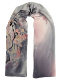 SZ-289 Hand Painted Silk Scarf, 170x45cm (2)