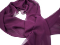 SZZ-005 One-color silk scarf - Georgette, 200x65cm (2)