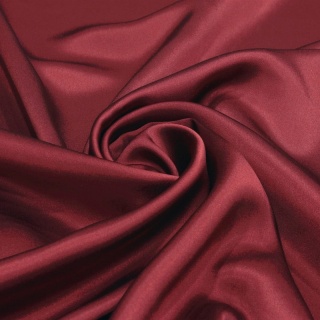 Burgundy silk satin scarf, 70x70cm AS7-006