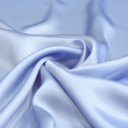 Light blue silk satin scarf, 70x70cm