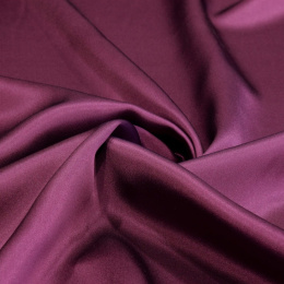 Plum silk satin scarf, 70x70cm