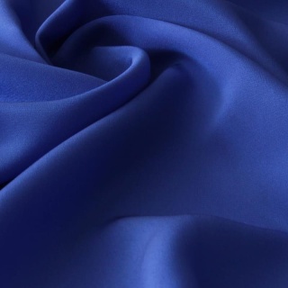 Dark blue crepe silk scarf 180x45cm SZK-207