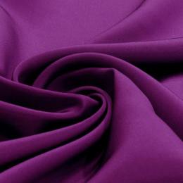 Purple Crepe Silk Scarf, 250x90cm