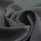 Graphite Crepe Silk Scarf, 180x45cm