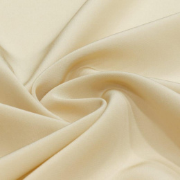 Light beige Crepe Silk Scarf, 180x45cm