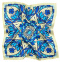 AD7-026 Small Silk Scarf Printed, 67x67 cm