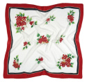 AM7-222 Hand-painted silk scarf, 70x70 cm(1)