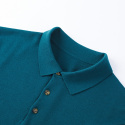 M4 Grünes Poloshirt aus Merinowolle(3)