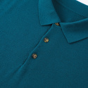 M4 Grünes Poloshirt aus Merinowolle(4)