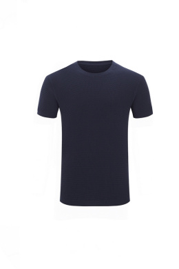 M5 Navy blue T-shirt with cashmere