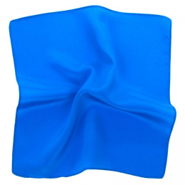 PJ-152 Blue Silk Pocket Square