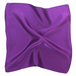 PJ-153 Violet Silk Pocket Square