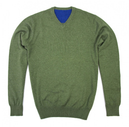 ST-009 Light Green Men's Sweater