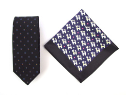 ZKP-008 Set of tie, pocket squares and gift boxes