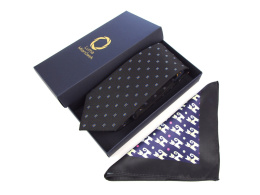 ZKP-008 Set of tie, pocket squares and gift boxes