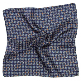PJ-175 Silk Pocket Square with a Pattern