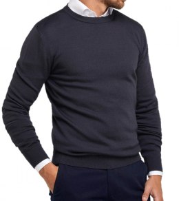 ST-015 Men's Sweater Dark Gray Merino Wool