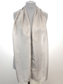 SZK-360 Light Gray Habotai silk scarf, 180x30 cm(2)