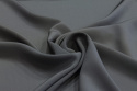 AMS-040 Silk Crepe Silk Scarf Graphite, 45x45cm 2