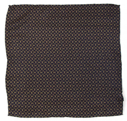 PJ-186 Silk Pocket Square with a Pattern