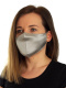 Hypoallergenic Silk Protective Face Mask - Silver Grey