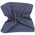 PB-3 Cotton Pocket Square with a Printed Pattern.