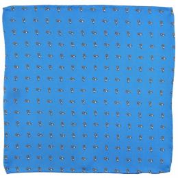 PJ-197 Silk Pocket Square with a Pattern