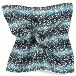 PJ-198 Silk Pocket Square with a Pattern