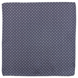 PJ-200 Silk Pocket Square with a Pattern