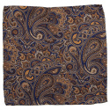 PJ-199 Silk Pocket Square with a Pattern(2)