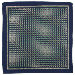 PJ-205 Silk Pocket Square with a Pattern