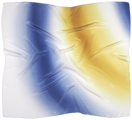 AC9-917 Hand-shaded silk scarf, 90x90cm