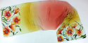 SZ-509 Hand Painted Silk Scarf, 170x45cm (2)