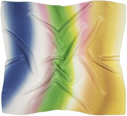 AC9-937 Hand-shaded silk scarf, 90x90cm